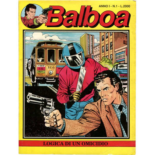 BALBOA "Logic of a Murder" YEAR I N. 1 April 1989