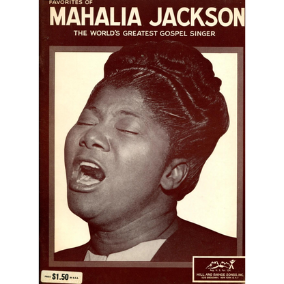 FAVORITES OF MAHALIA JACKSON · 1955