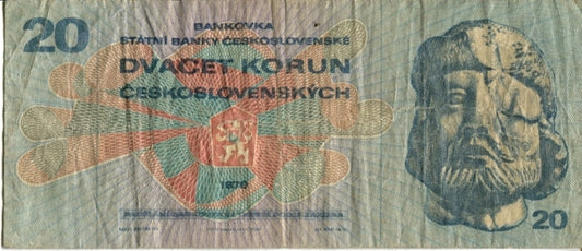 20 KORUN "JAN ZIZKA" · Cecoslovacchia · 1970